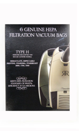 RICCAR Brillance HEPA Media Bags RNH-6 